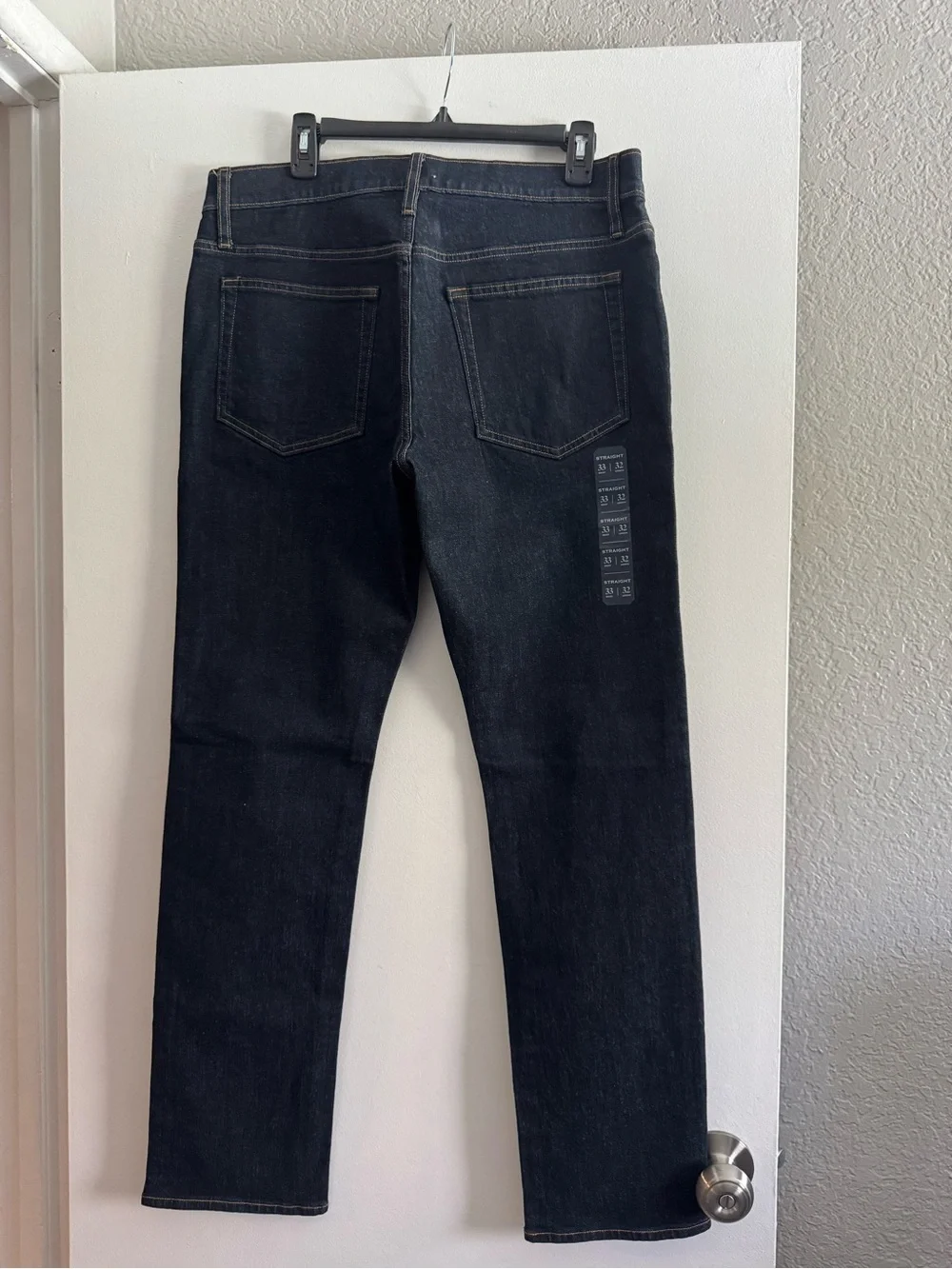 J. Crew Men’s Dark Indigo Slim Straight Jeans